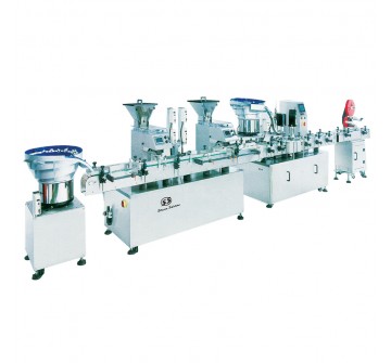 Fully Automated Counting-Capping-Labeling Production Line